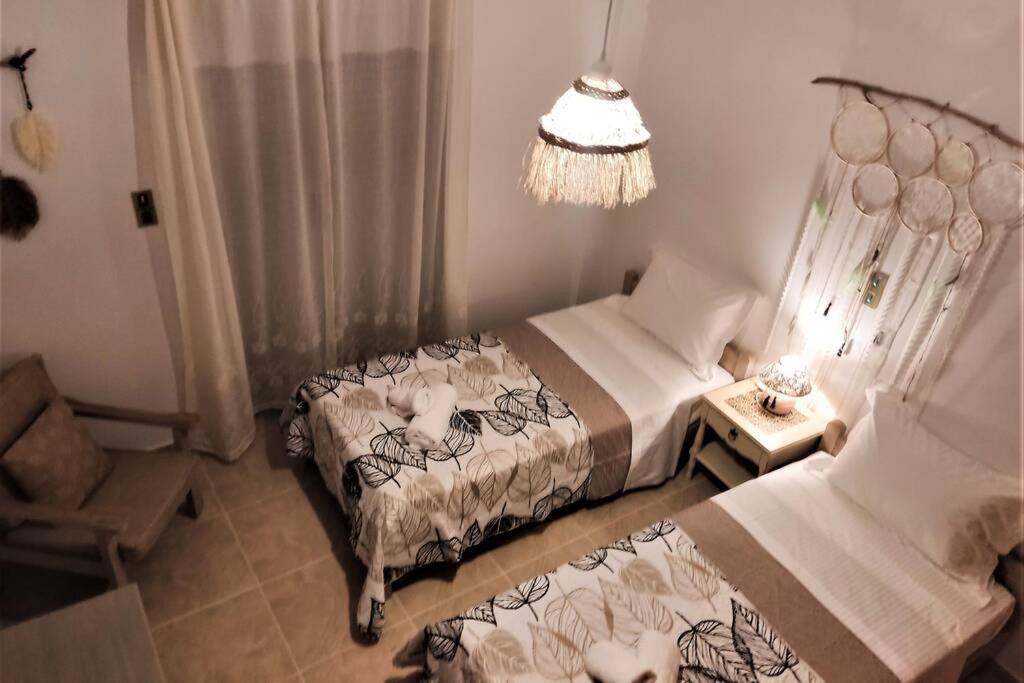 Apartment 95 M2, Center Of Sitia, Wifi, 350M Beach Bagian luar foto