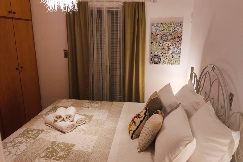 Apartment 95 M2, Center Of Sitia, Wifi, 350M Beach Bagian luar foto